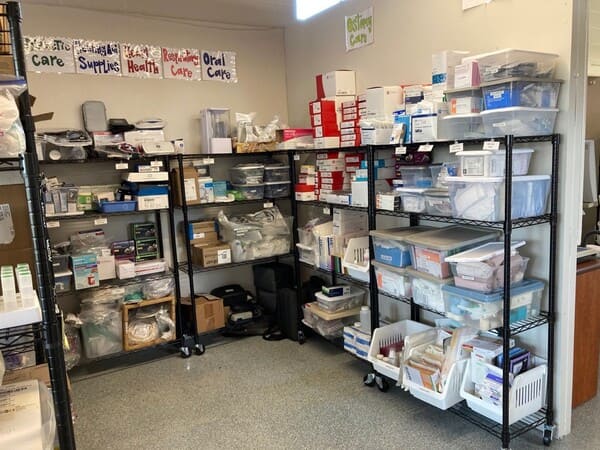 donations3 shelf units